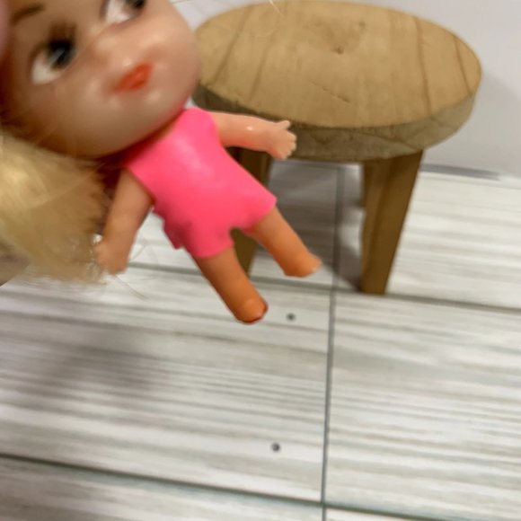 Vintage Liddle Kiddle Clone Doll Pink Suit Blonde - Picture 5 of 7